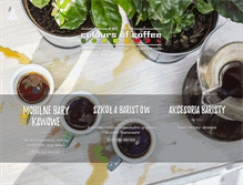 Tablet Screenshot of coloursofcoffee.pl